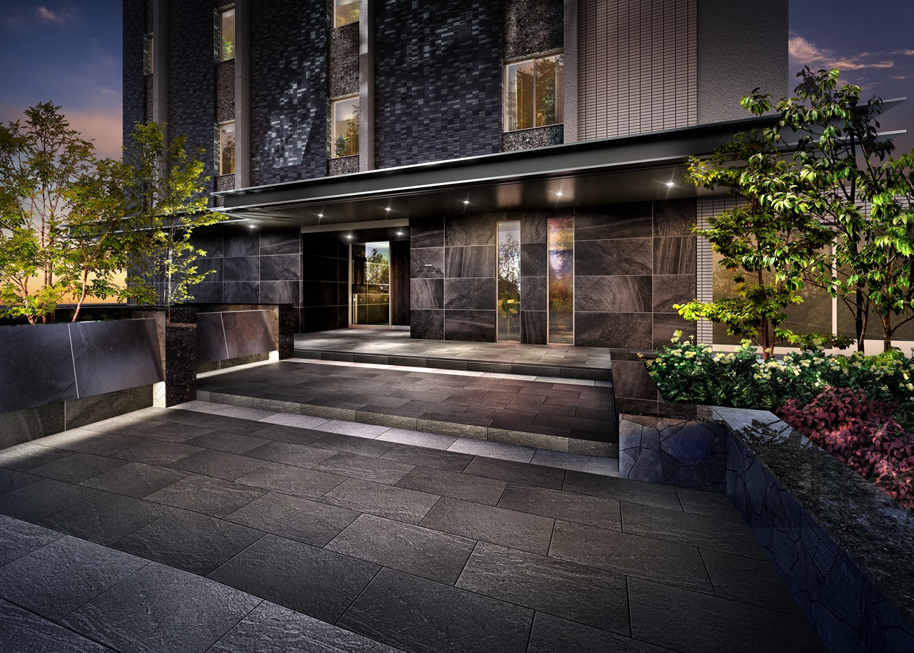 エントランスアプローチ完成予想CG