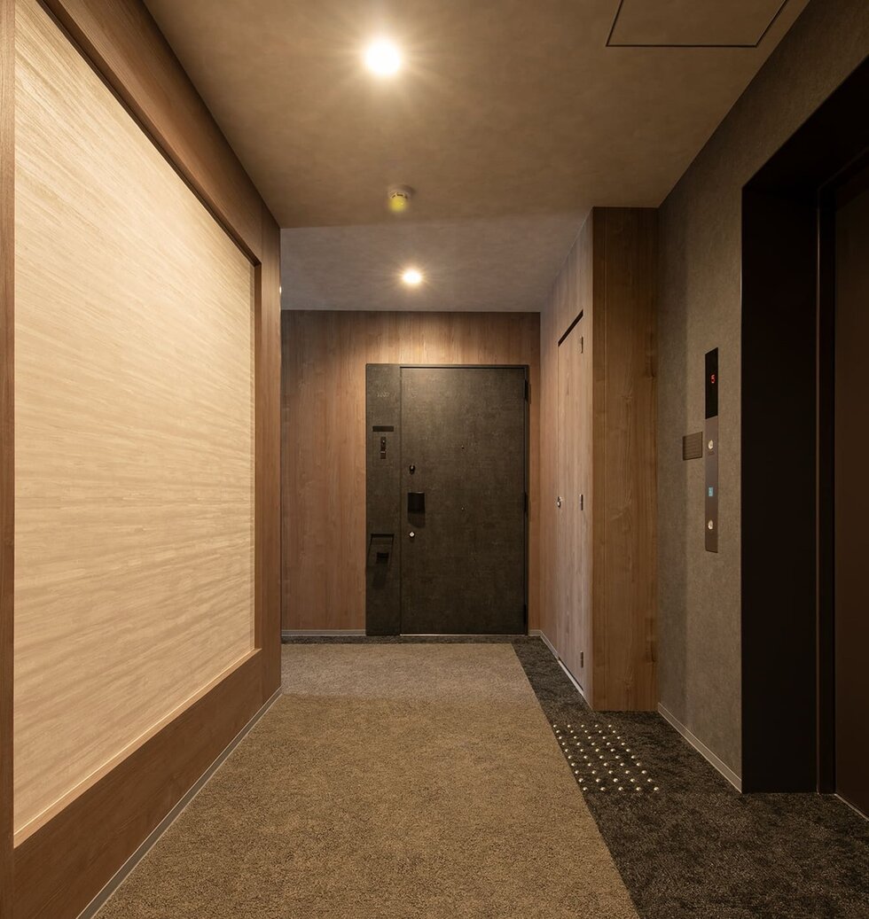 内廊下（2026年3月撮影）