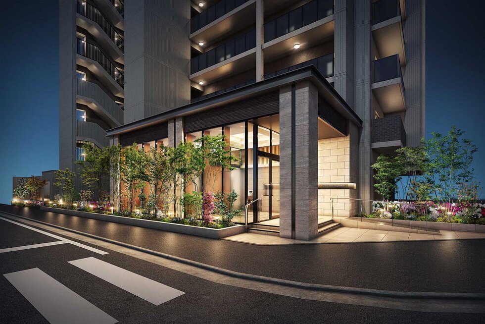 エントランスアプローチ完成予想CG