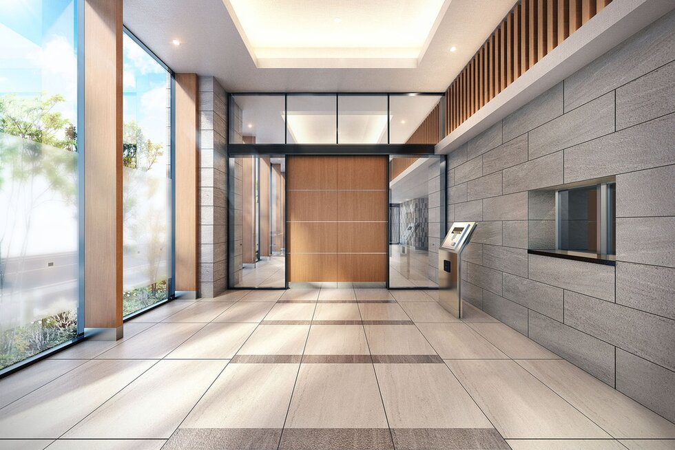 エントランスホール完成予想CG