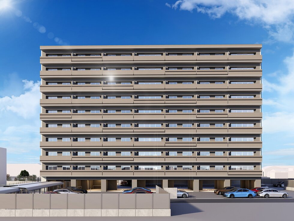 外観完成予想CG（立面）