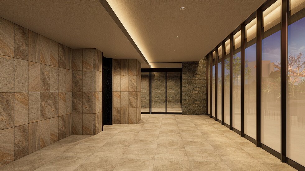 エントランスホール完成予想CG