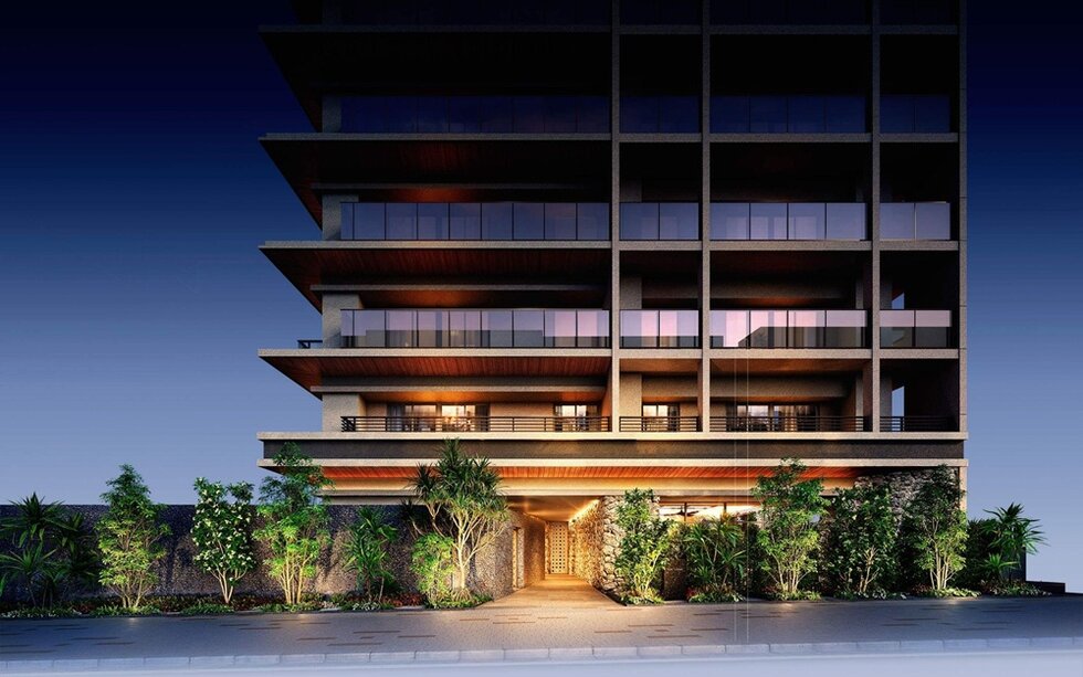 エントランスアプローチ完成予想図