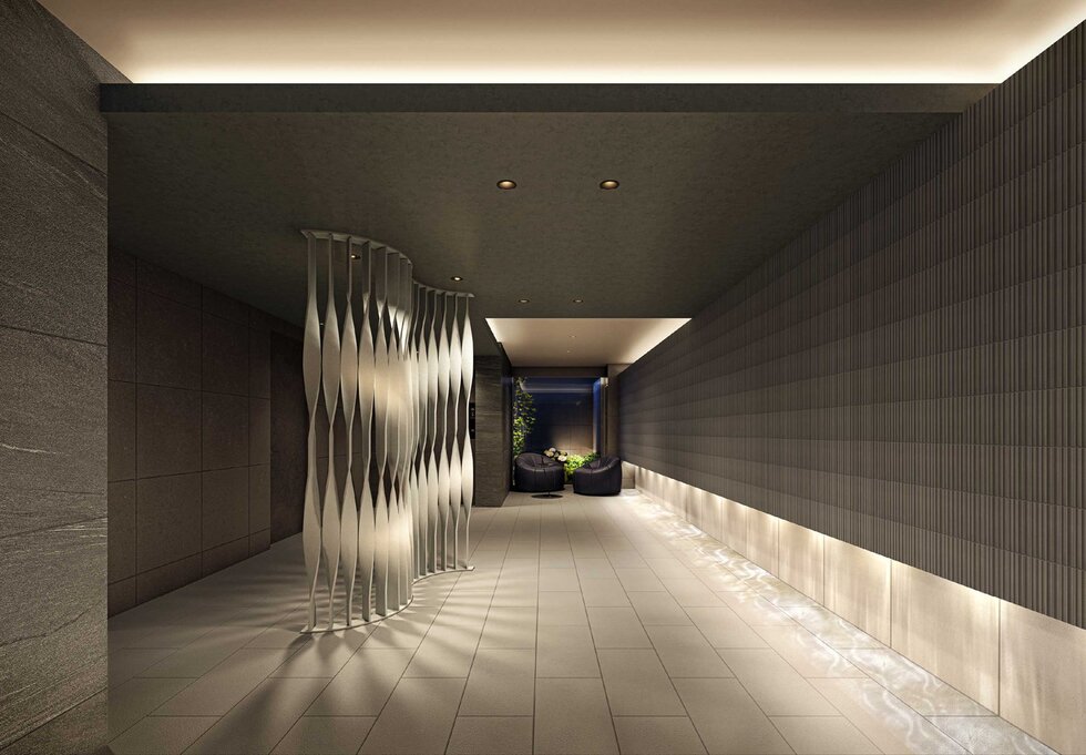 エントランスホール完成予想CG