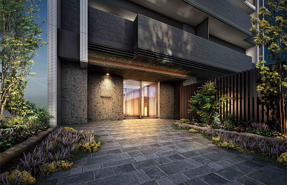 エントランスアプローチ完成予想CG