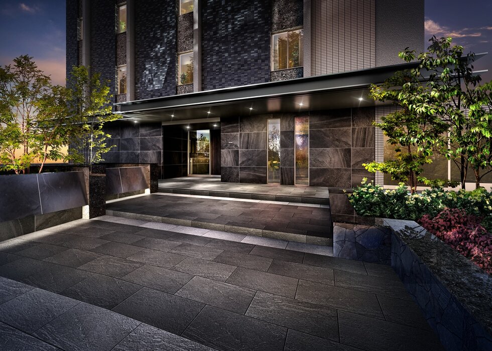 エントランスアプローチ完成予想CG