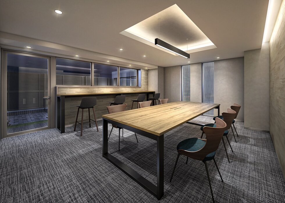 ワークラウンジ完成予想CG