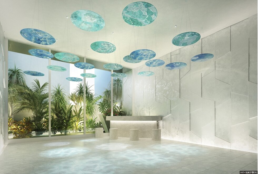 ロビー完成予想CG