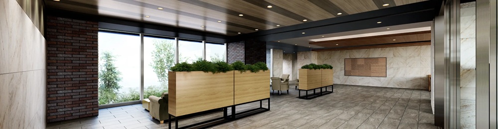 エントランスホール完成予想図