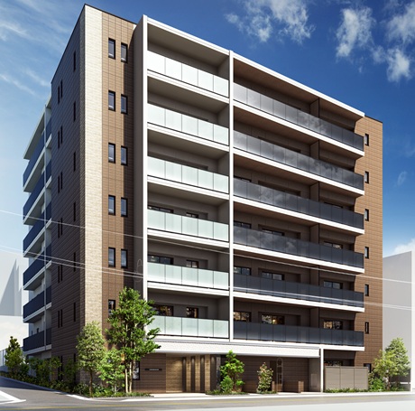 建物外観完成予想CG