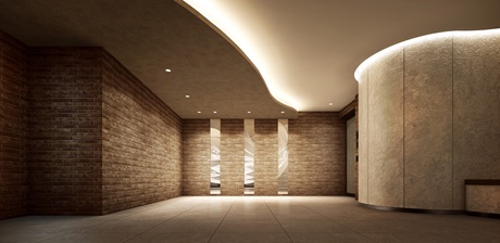 エントランスホール完成予想CG