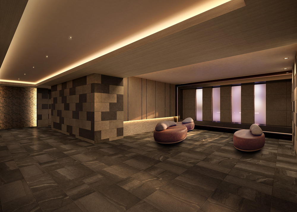 エントランスホール・ラウンジ完成予想図