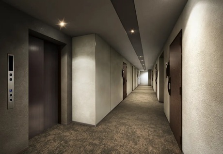 内廊下完成予想図