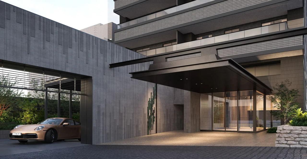 エントランスアプローチ完成予想CG