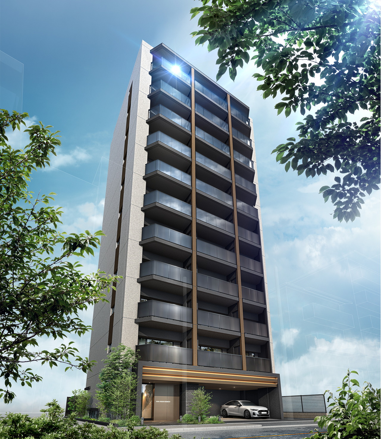 外観完成予想図