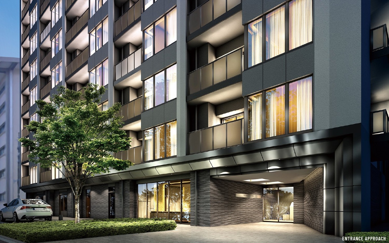 エントランスアプローチ完成予想CG