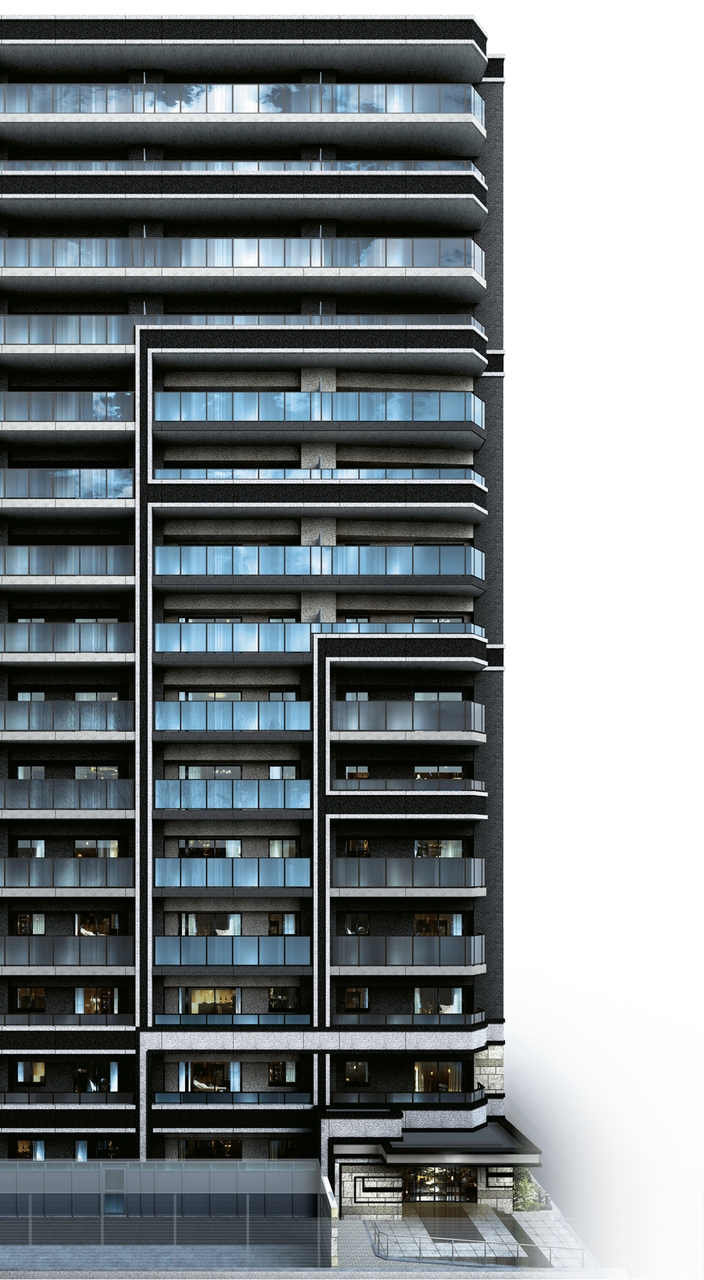 【レーベン東川口 FULISTIA】外観完成予想CG