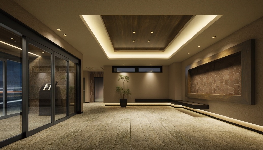 エントランスホール完成予想CG