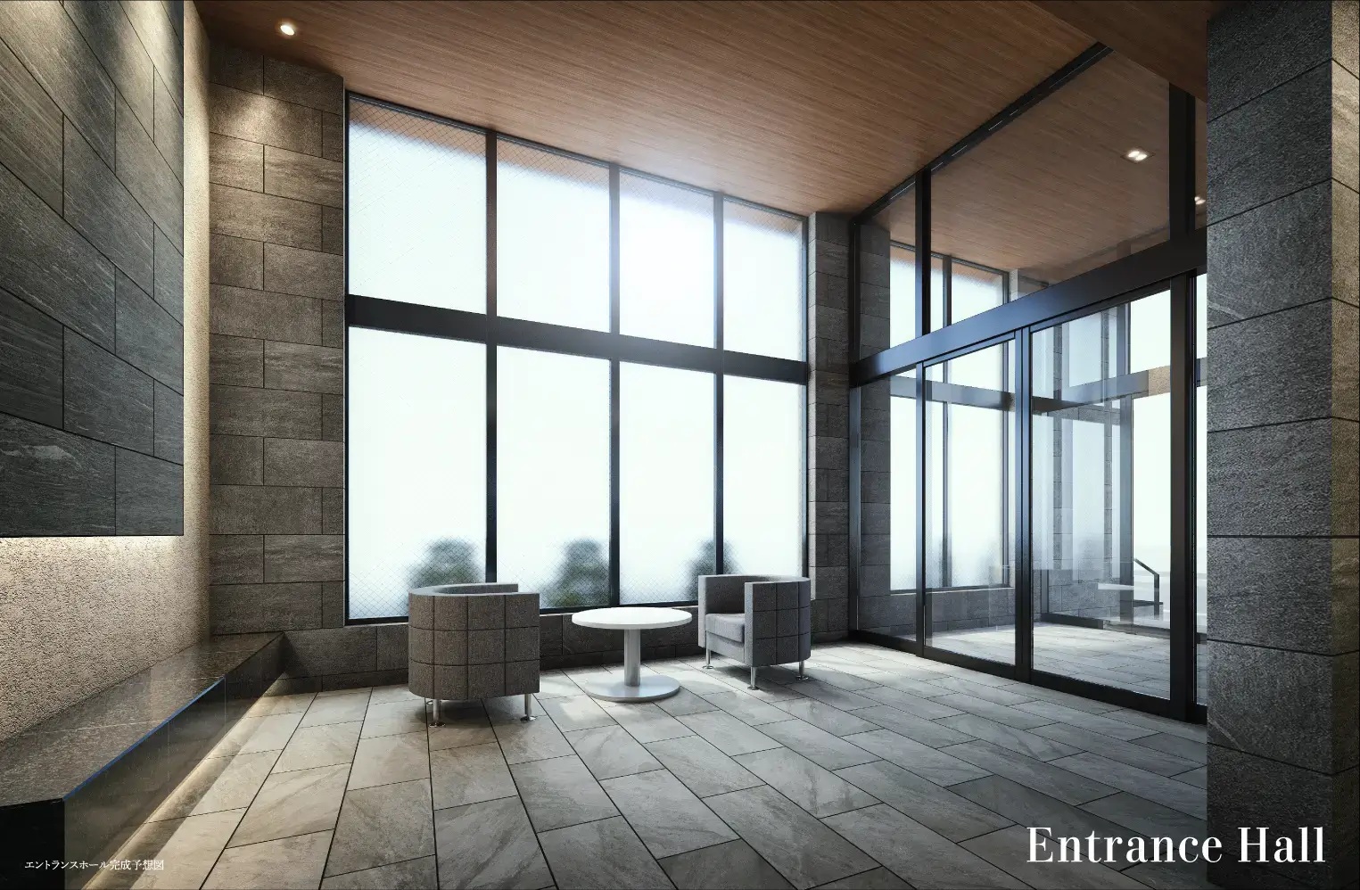 エントランスホール完成予想図