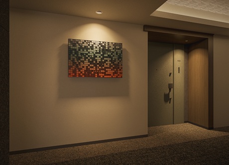 内廊下完成予想CG