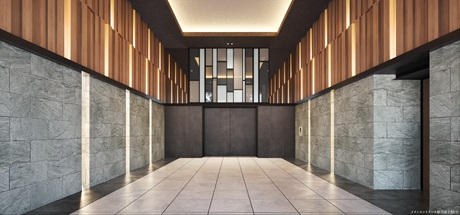 メインエントランス樹完成予想CG