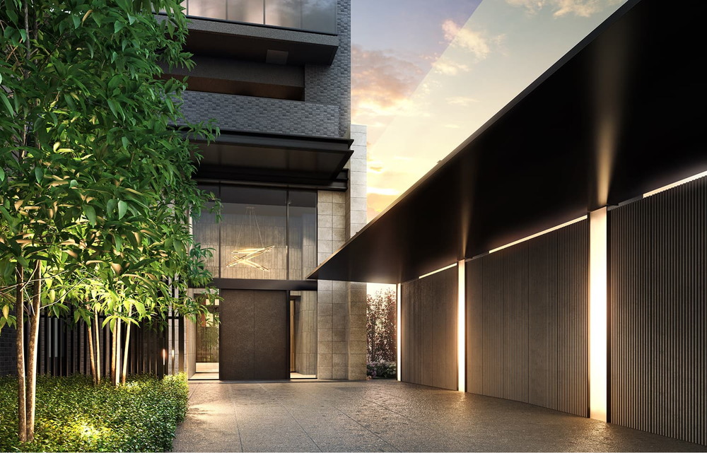 メインアプローチ完成予想図