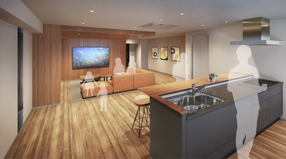 パーティルーム完成予想図