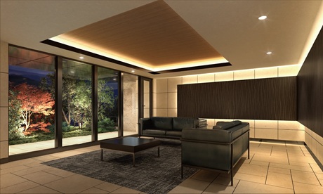 エントランスホール完成予想図CG