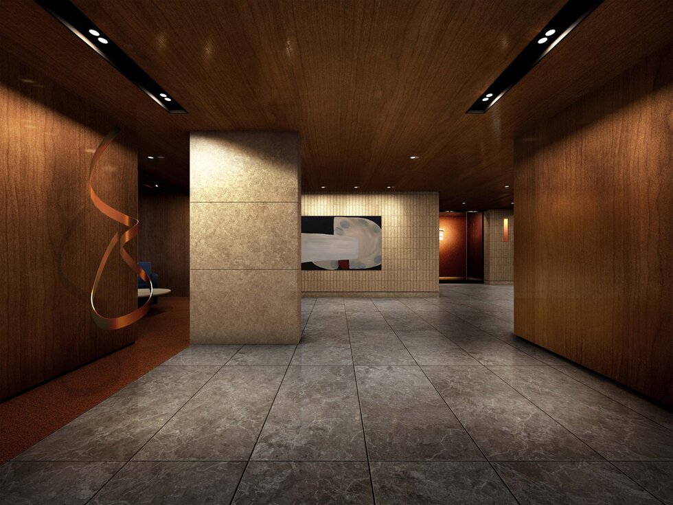 エントランスホール完成予想CG