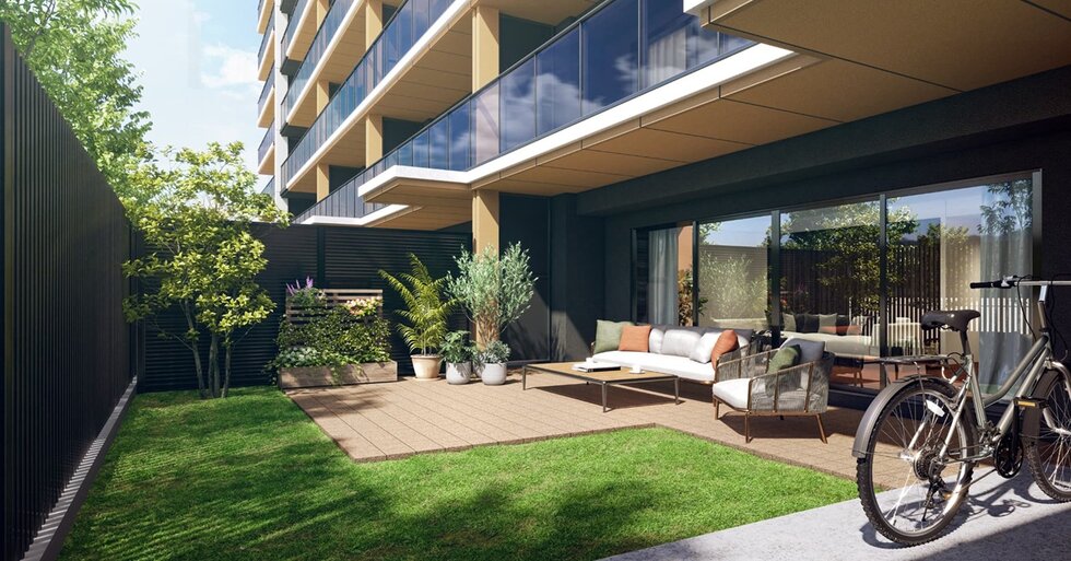 専用庭完成予想図（Eタイプ）