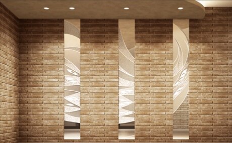 ガラスアート完成予想CG