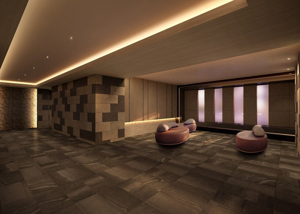 エントランスホール・ラウンジ完成予想図