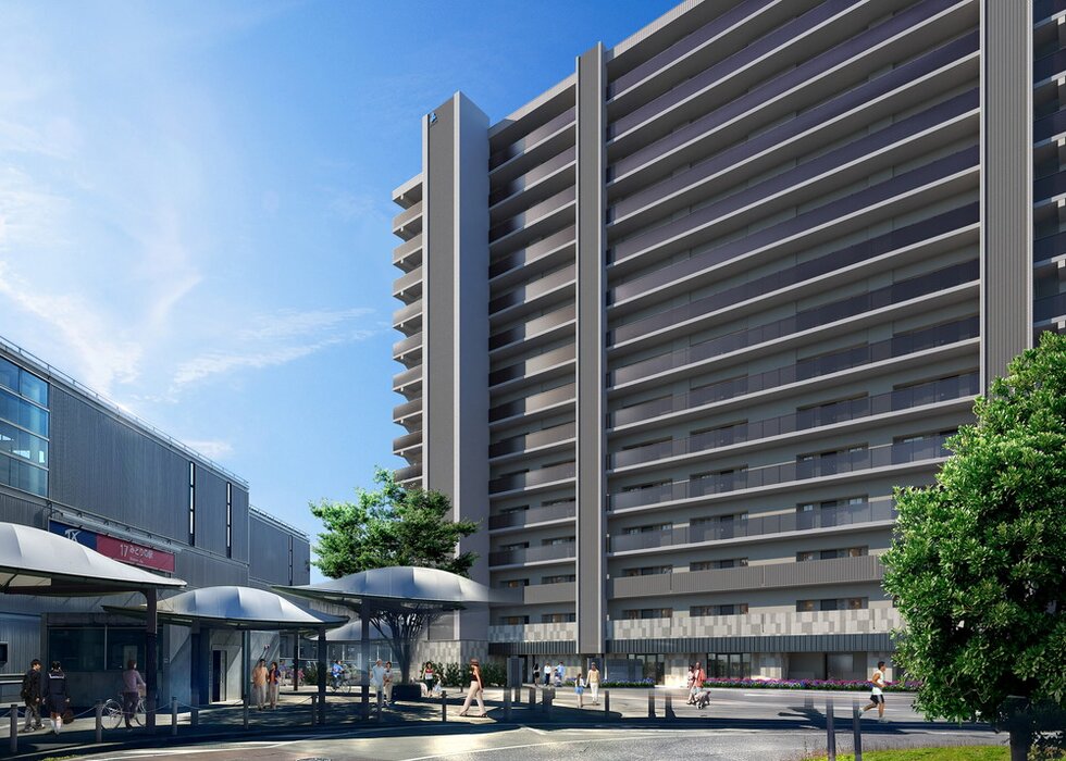 アプローチ完成予想図