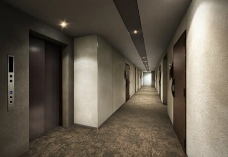 内廊下完成予想図