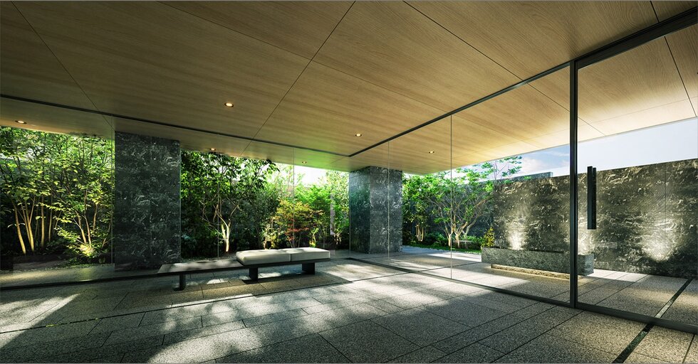 エントランスホール完成予想図