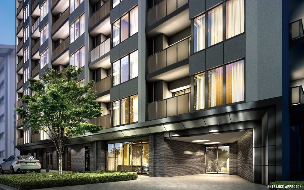 エントランスアプローチ完成予想CG