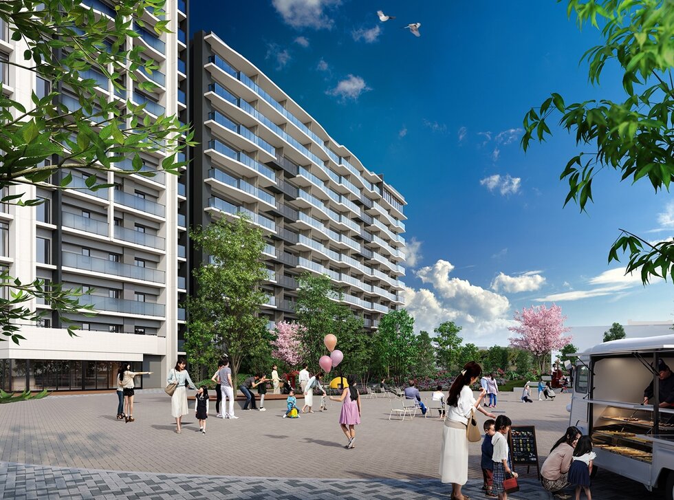 みなみん広場完成予想図