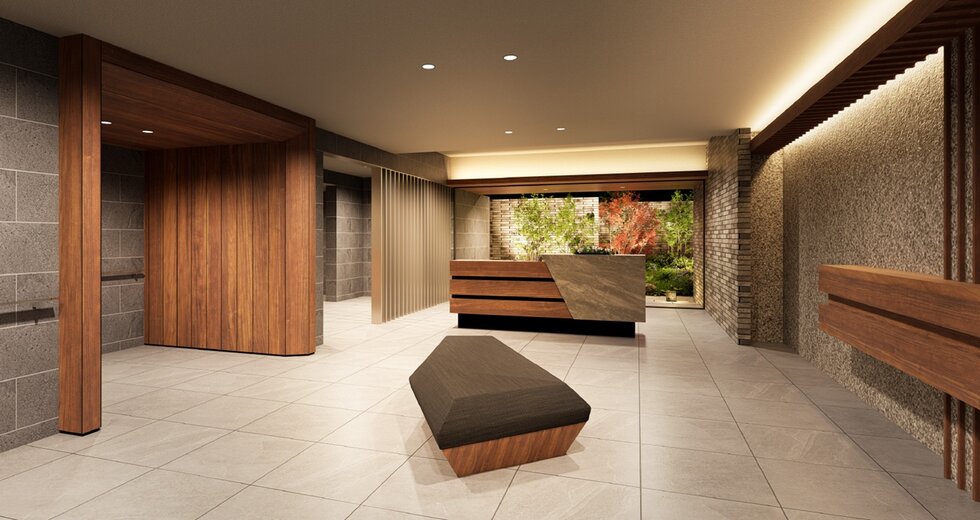 エントランスホール完成予想CG