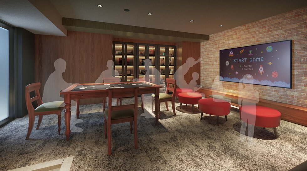 レクリエーションルーム完成予想図