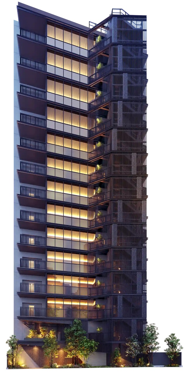 北側外観完成予想CG