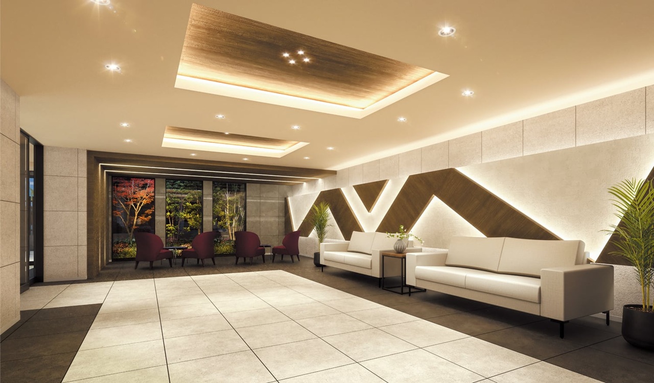 エントランスホール完成予想CG