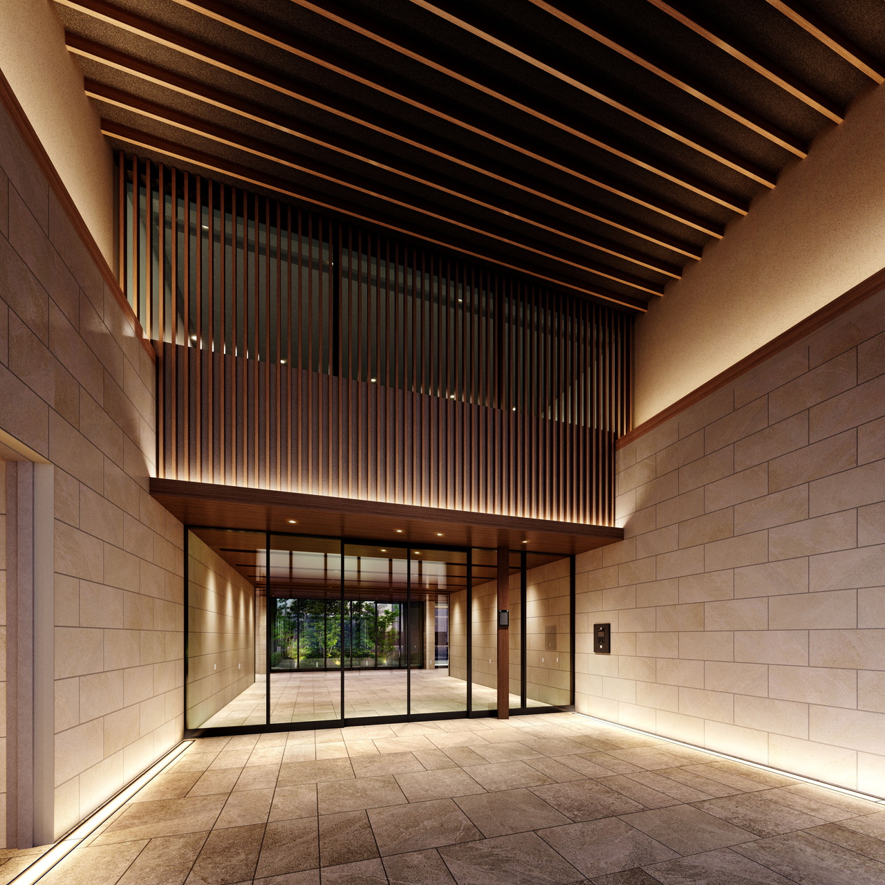 エントランスホール完成予想図