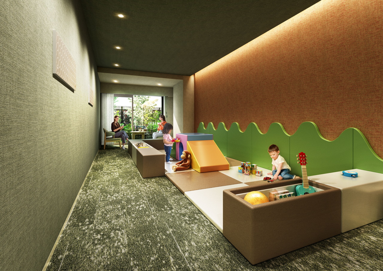 キッズルーム完成予想図