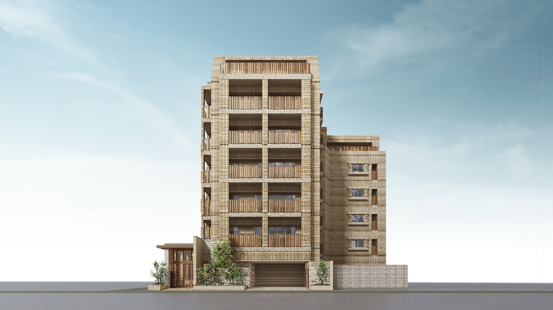 外観完成予想図