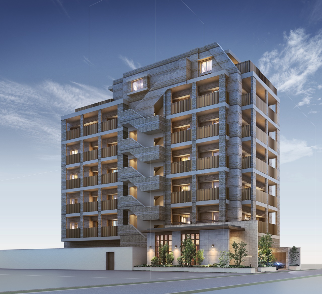 外観完成予想図