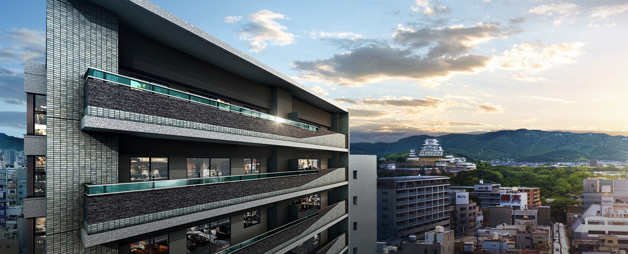 眺望合成外観完成予想CG