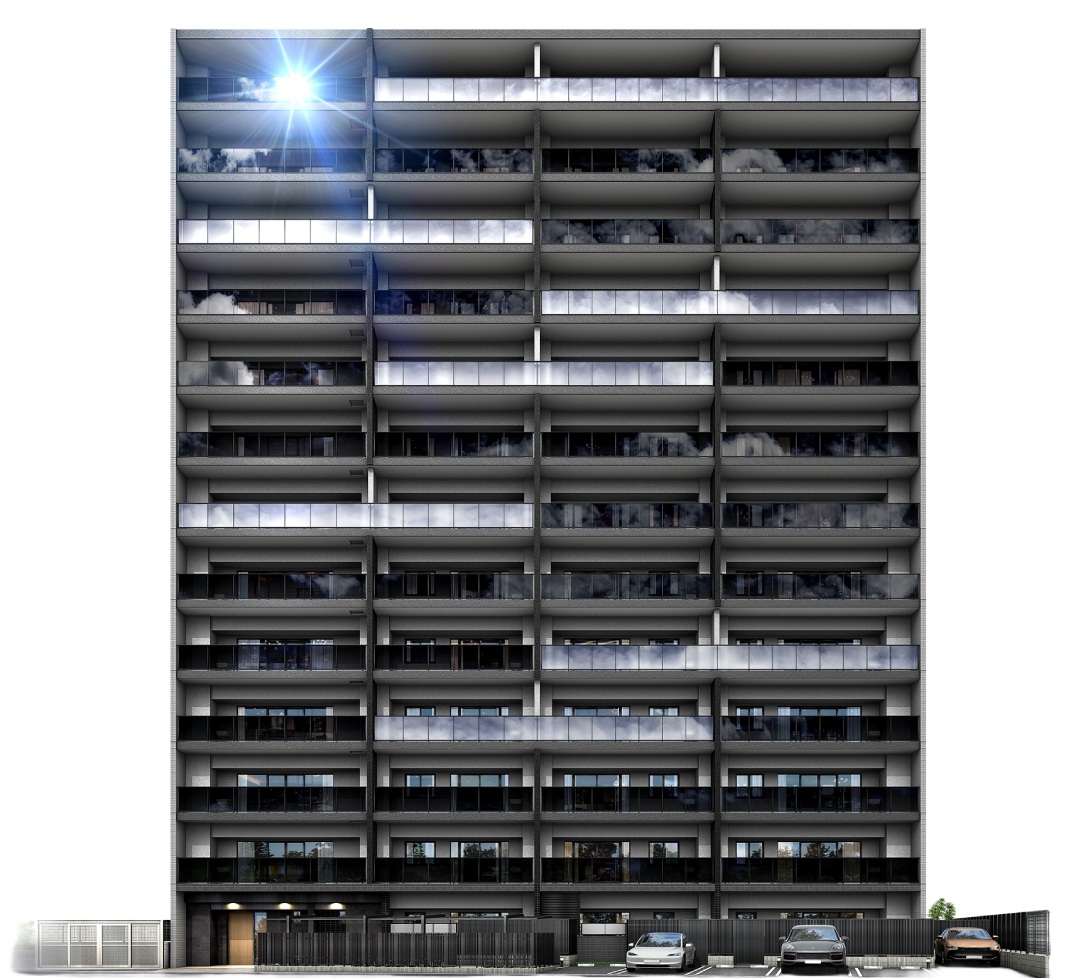 建物外観完成予想図