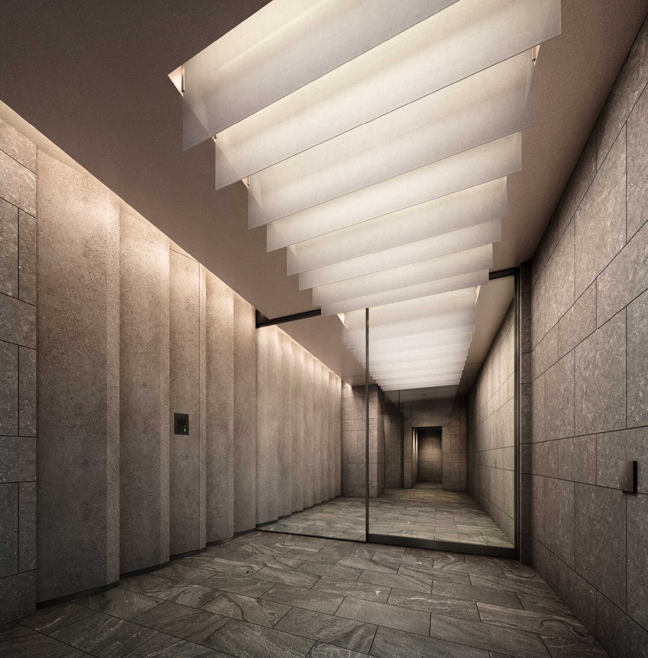 エントランスホール完成予想CG