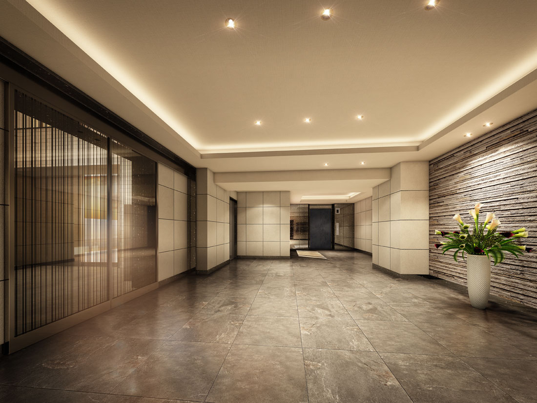 エントランスホール完成予想図