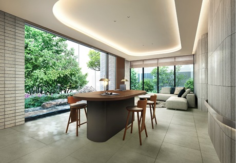 エントランスホール完成予想CG